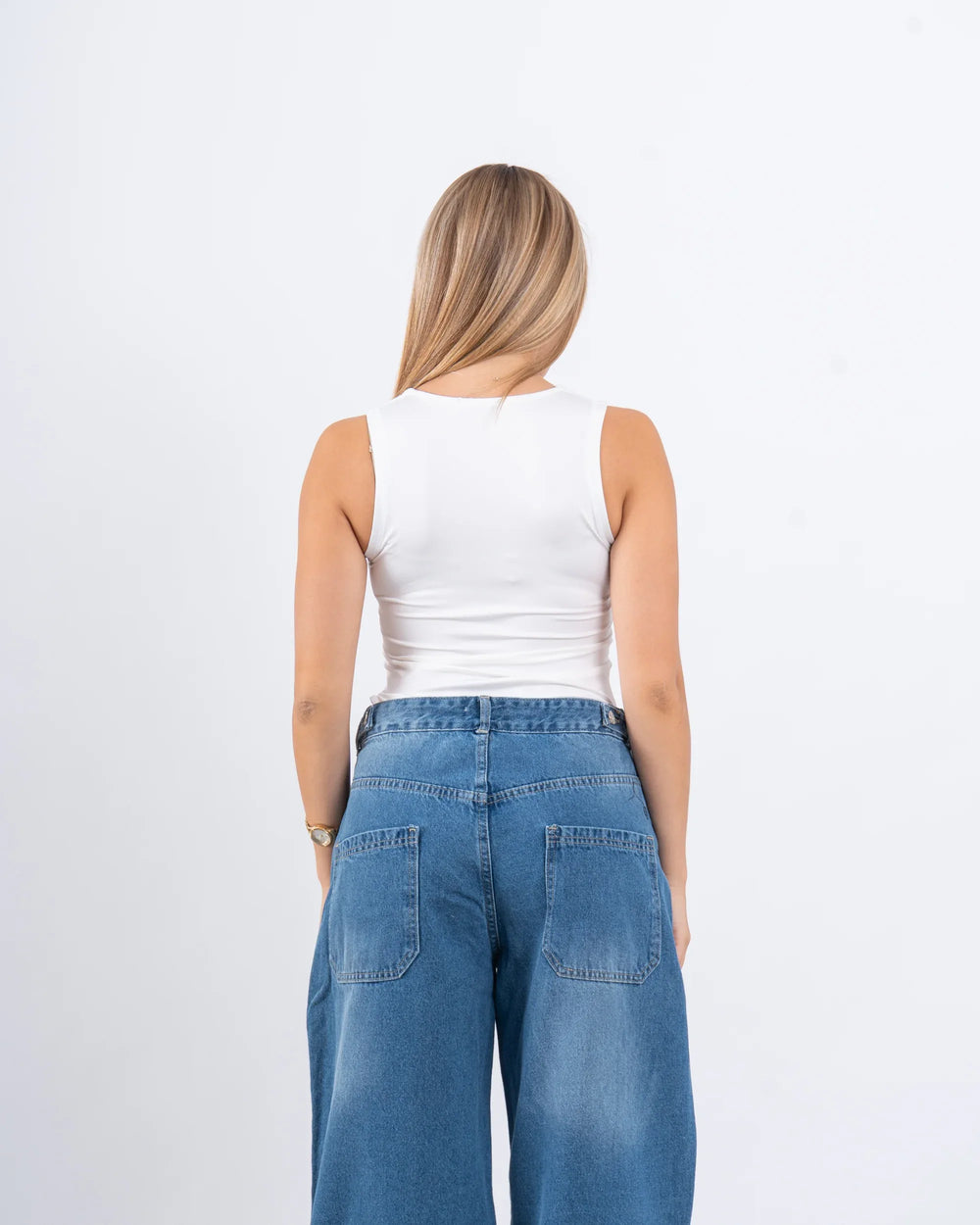 V-Neck Fitted Bodysuit - Venti