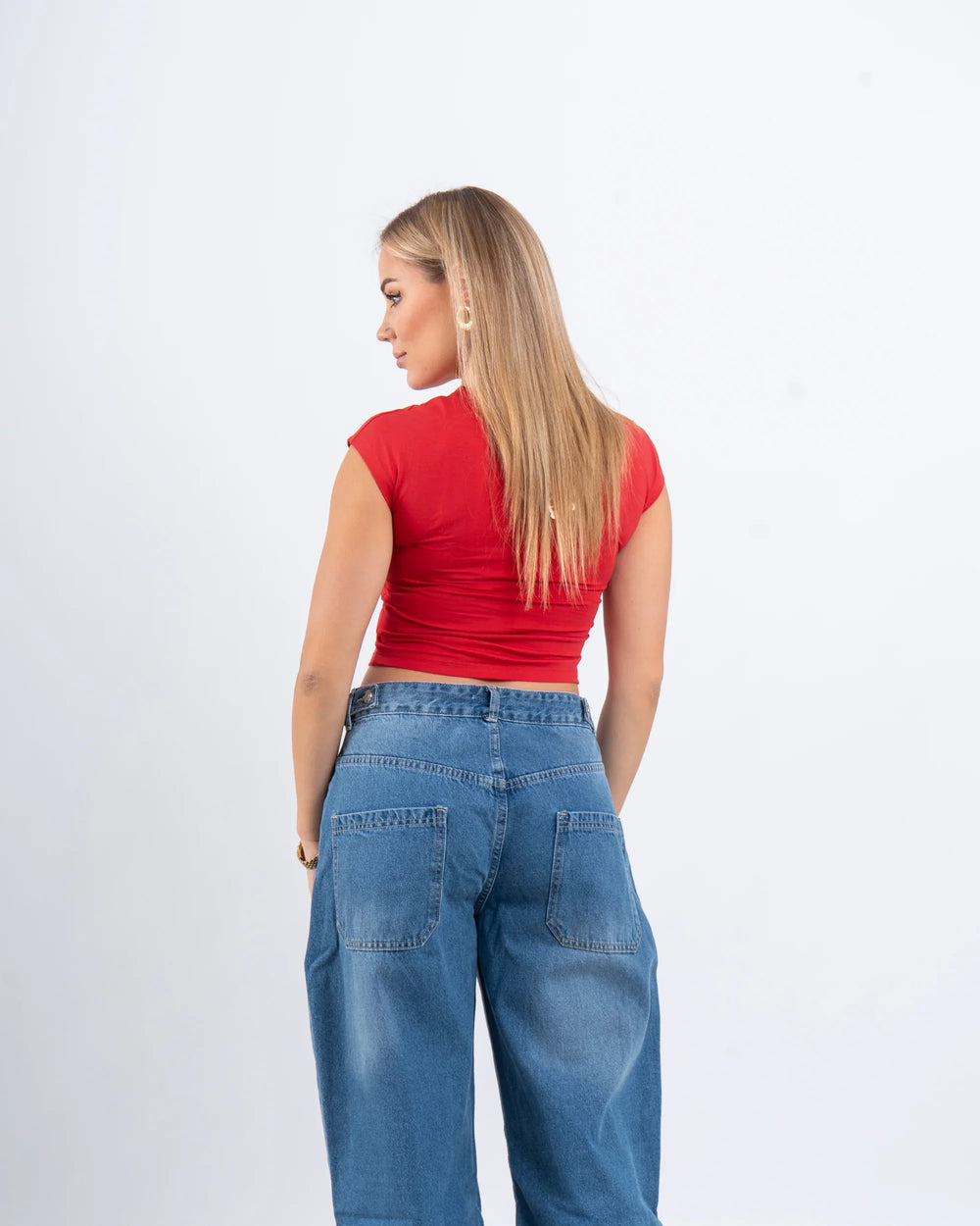 Graphic Print Crop T-Shirt - Venti