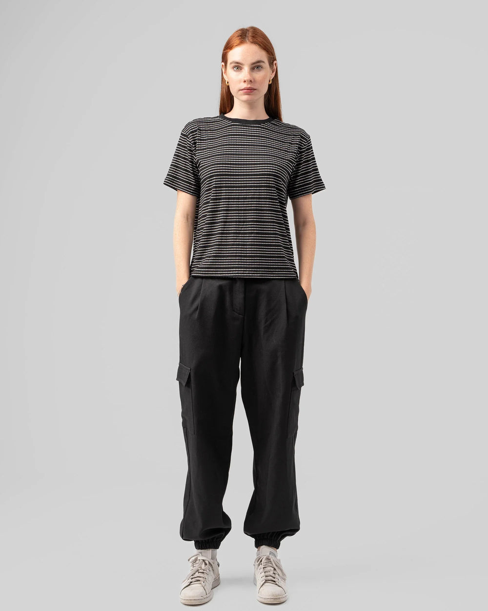 Loose Fit Striped T-Shirt - Venti