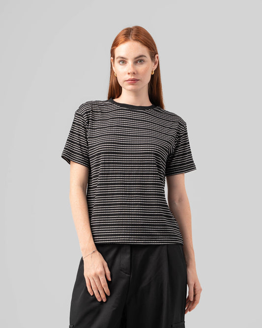 Loose Fit Striped T-Shirt