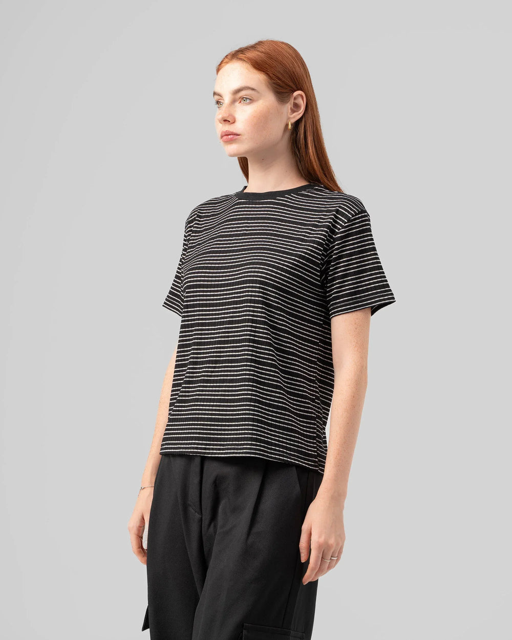 Loose Fit Striped T-Shirt - Venti
