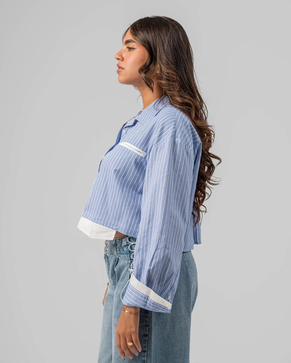 Striped Contrast Shirt - Venti