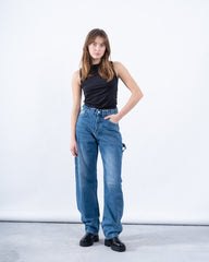 Balloon Fit High-Waisted Denim pants