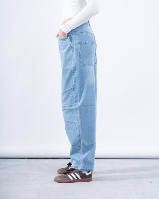 Relaxed Fit Denim Pants