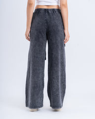 Acid Washed Cargo Sweatpants