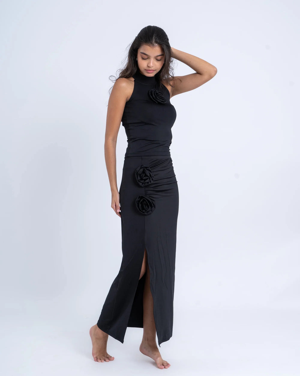 Floral Maxi Skirt Set - Venti