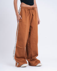 Wide Leg Twill Pants