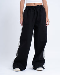 Wide Leg Twill Pants