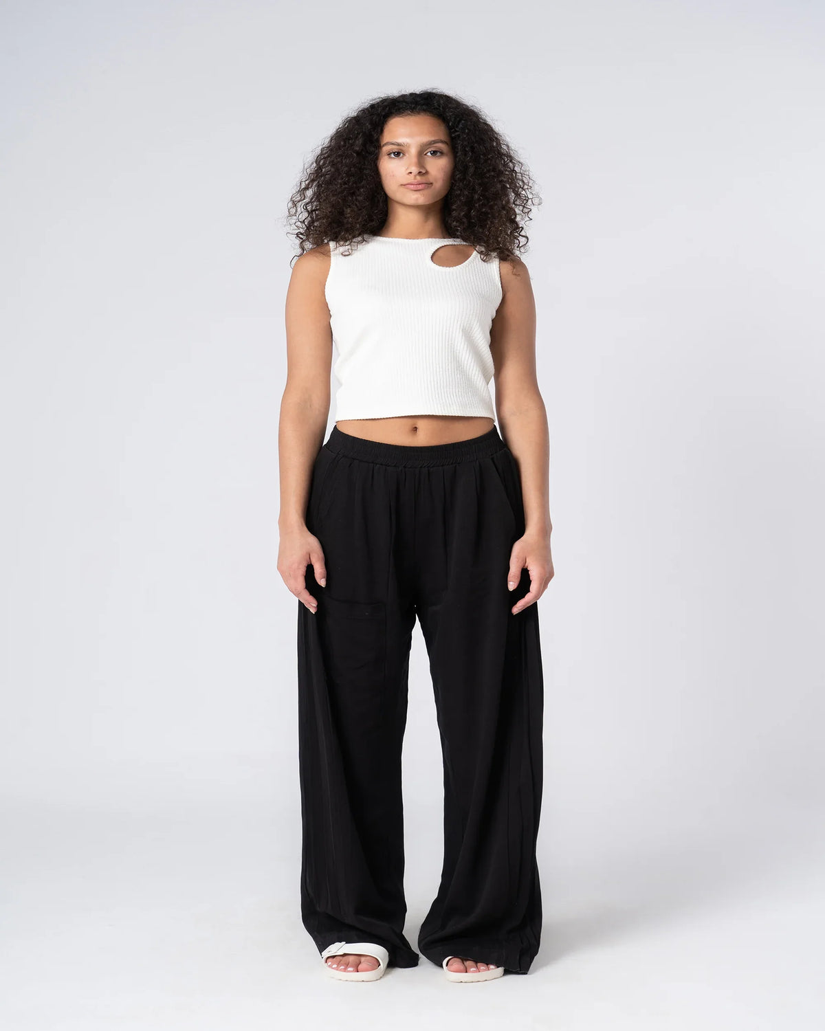 Pleated Side Pants - Venti