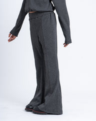 Ribbed Flare Pants