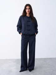 Women bomber jacket with