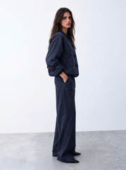Women bomber jacket with