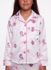 Girl k pop silk pj