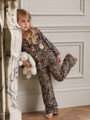 Girl animal print pj