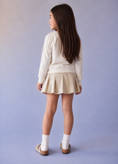 Girl pleats soft skirt