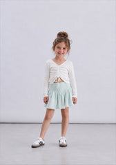Girl drawstring top