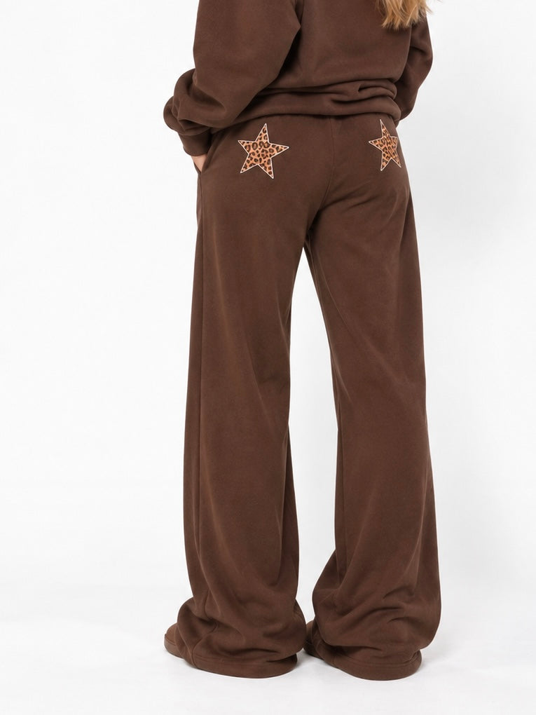 Teens pants leopard print