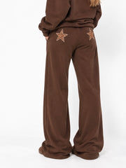 Teens pants leopard print