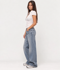 Teens fitted poplin shirt