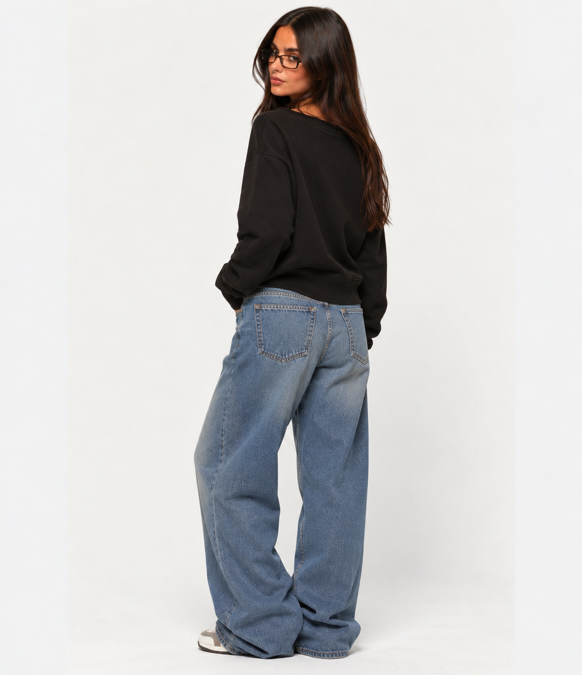 Teens star print off shoulder