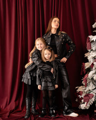 Statement Studded Leather Jacket