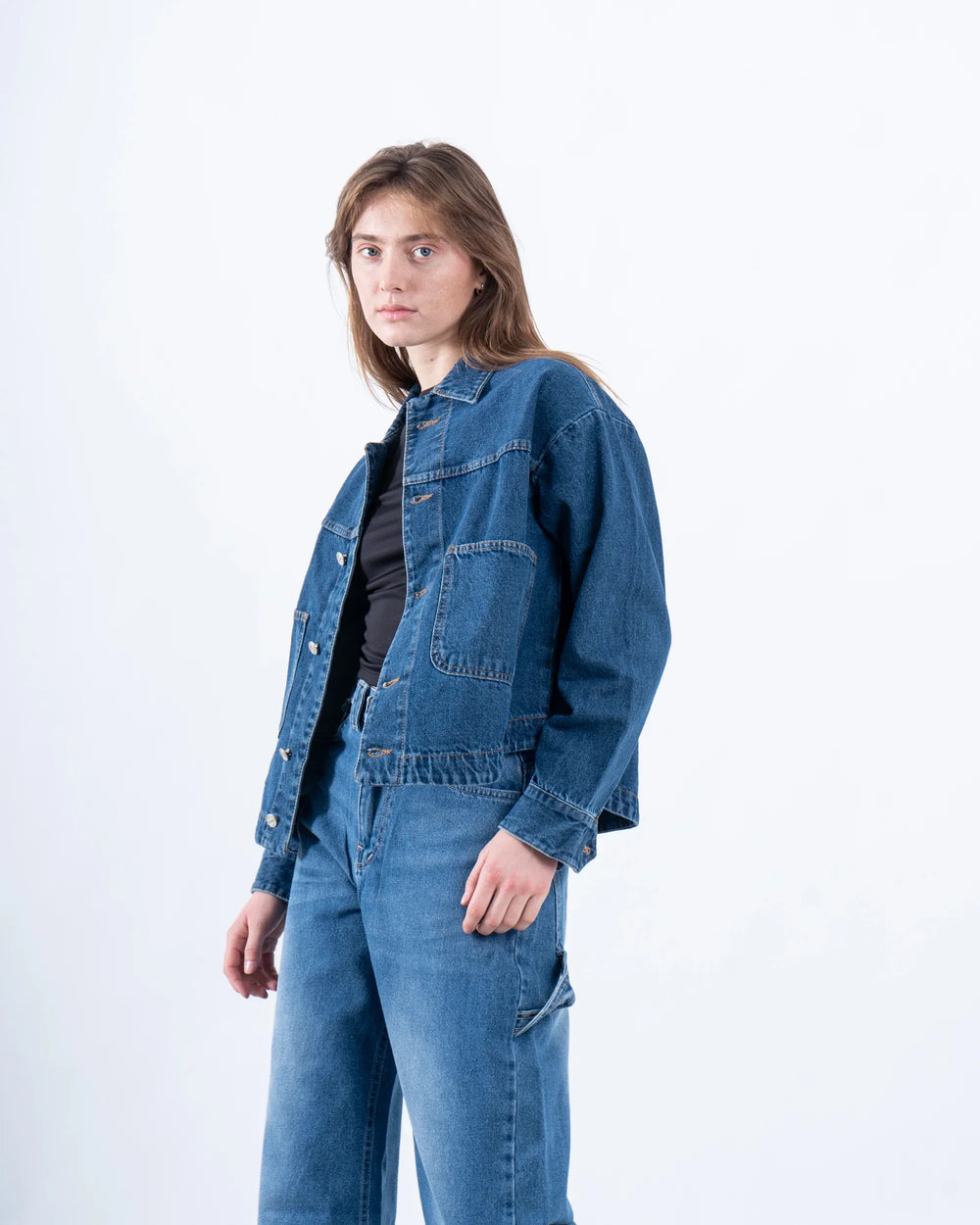 Oversized Denim Jacket - Venti