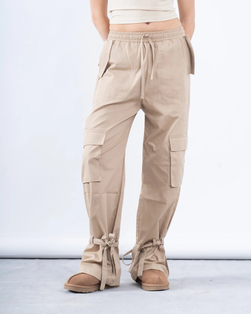 Tied Down Cargo Pants - Venti