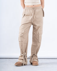 Tied Down Cargo Pants