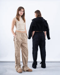 Tied Down Cargo Pants