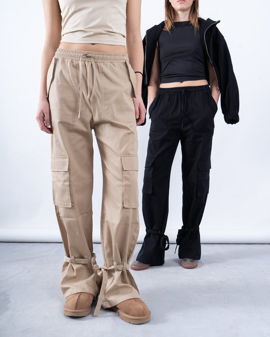 Tied Down Cargo Pants