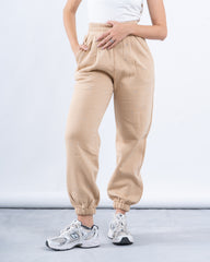 Rhinestone Fleece-Lined Joggers