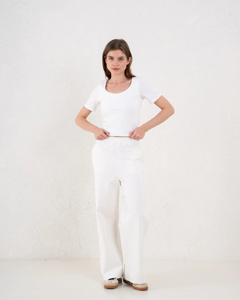 Wide Leg Jogger Pants - Venti