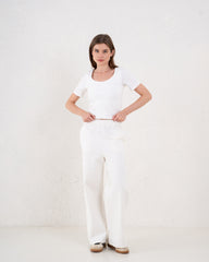 Wide Leg Jogger Pants