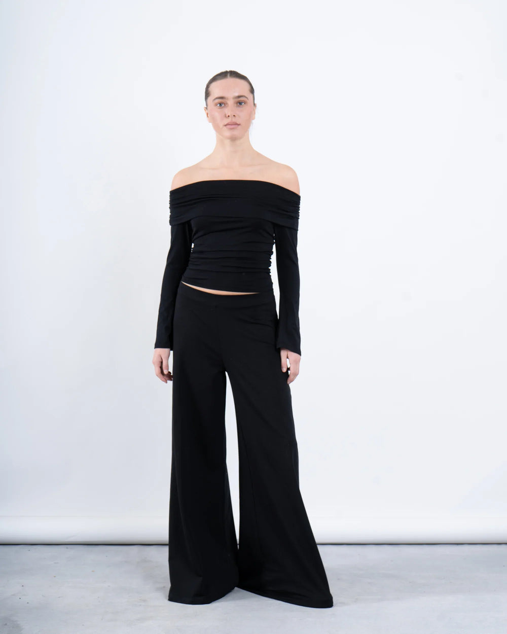 Wide-Leg No Waist Pants - Venti