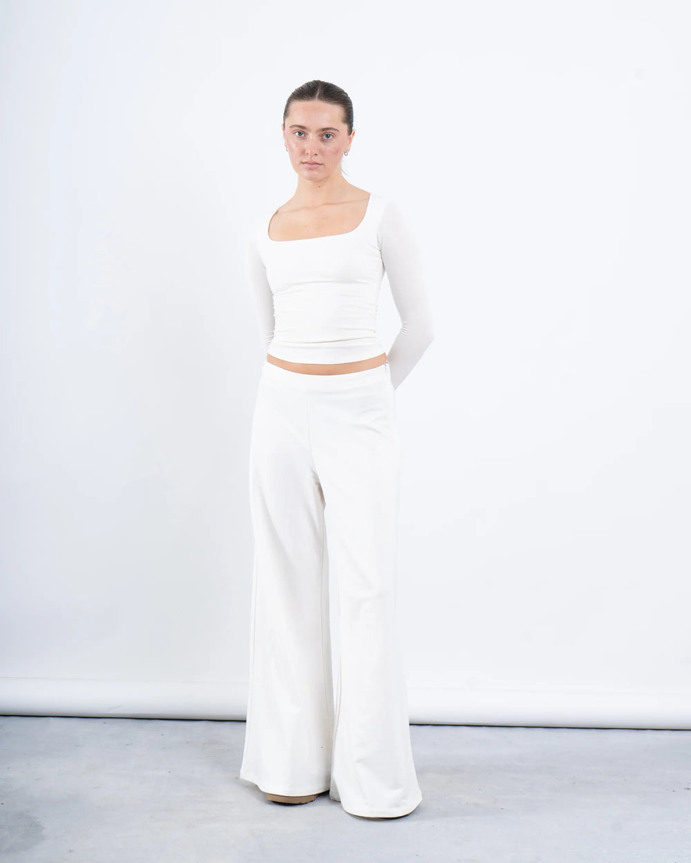Wide-Leg No Waist Pants - Venti