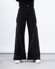 Statement Zipper Pants