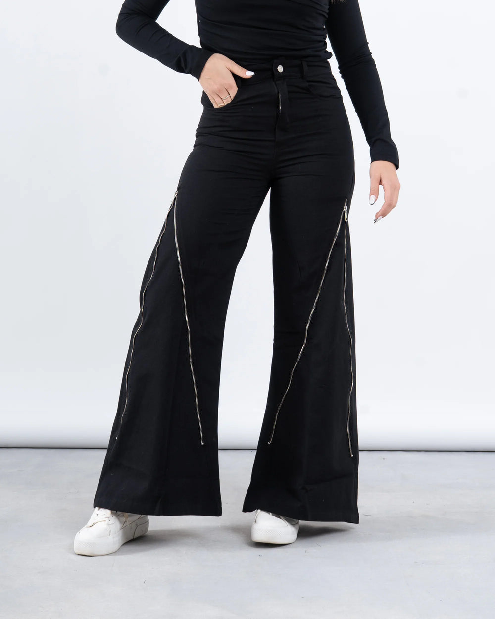 Statement Zipper Pants - Venti