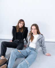 AW251906-Women cropped wool jacket - duplicated check upc that it has 3 colors in active product
