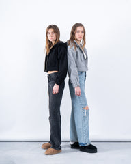 AW251906-Women cropped wool jacket - duplicated check upc that it has 3 colors in active product