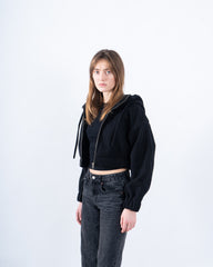 Zip-Up Cropped Jacket