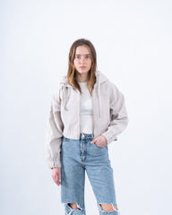 AW251906-Women cropped wool jacket - duplicated check upc that it has 3 colors in active product