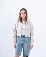 AW251906-Women cropped wool jacket - duplicated check upc that it has 3 colors in active product