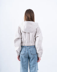 AW251906-Women cropped wool jacket - duplicated check upc that it has 3 colors in active product