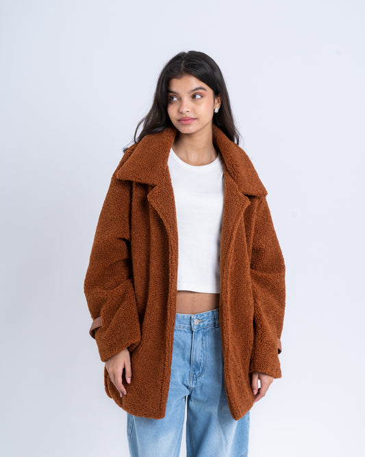 Oversized Teddy Jacket