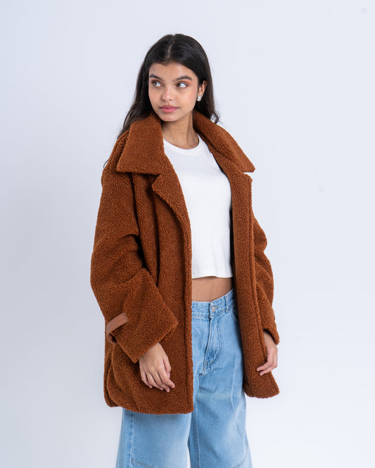 Oversized Teddy Jacket