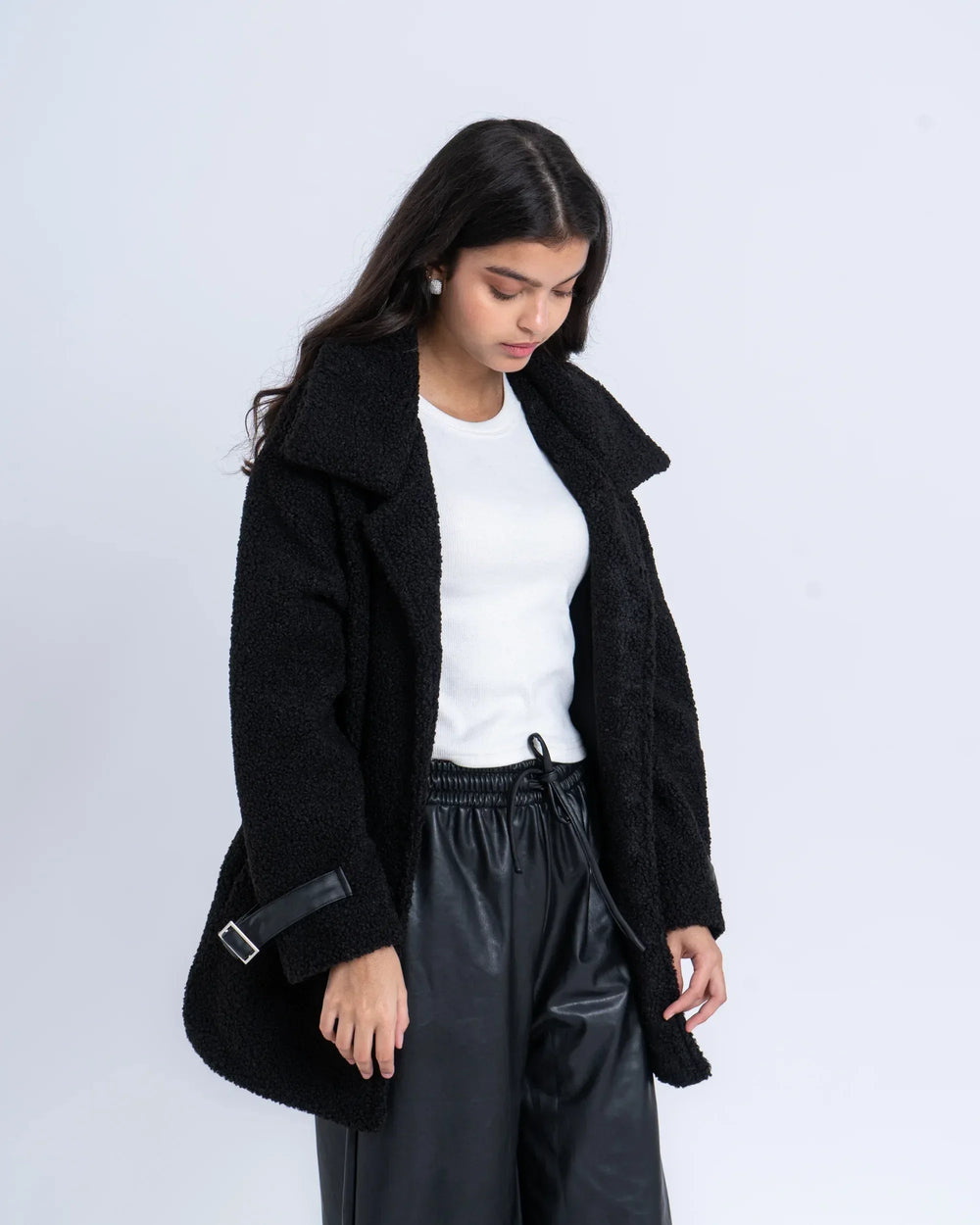 Oversized Teddy Jacket - Venti