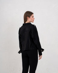 Studded Suede Jacket