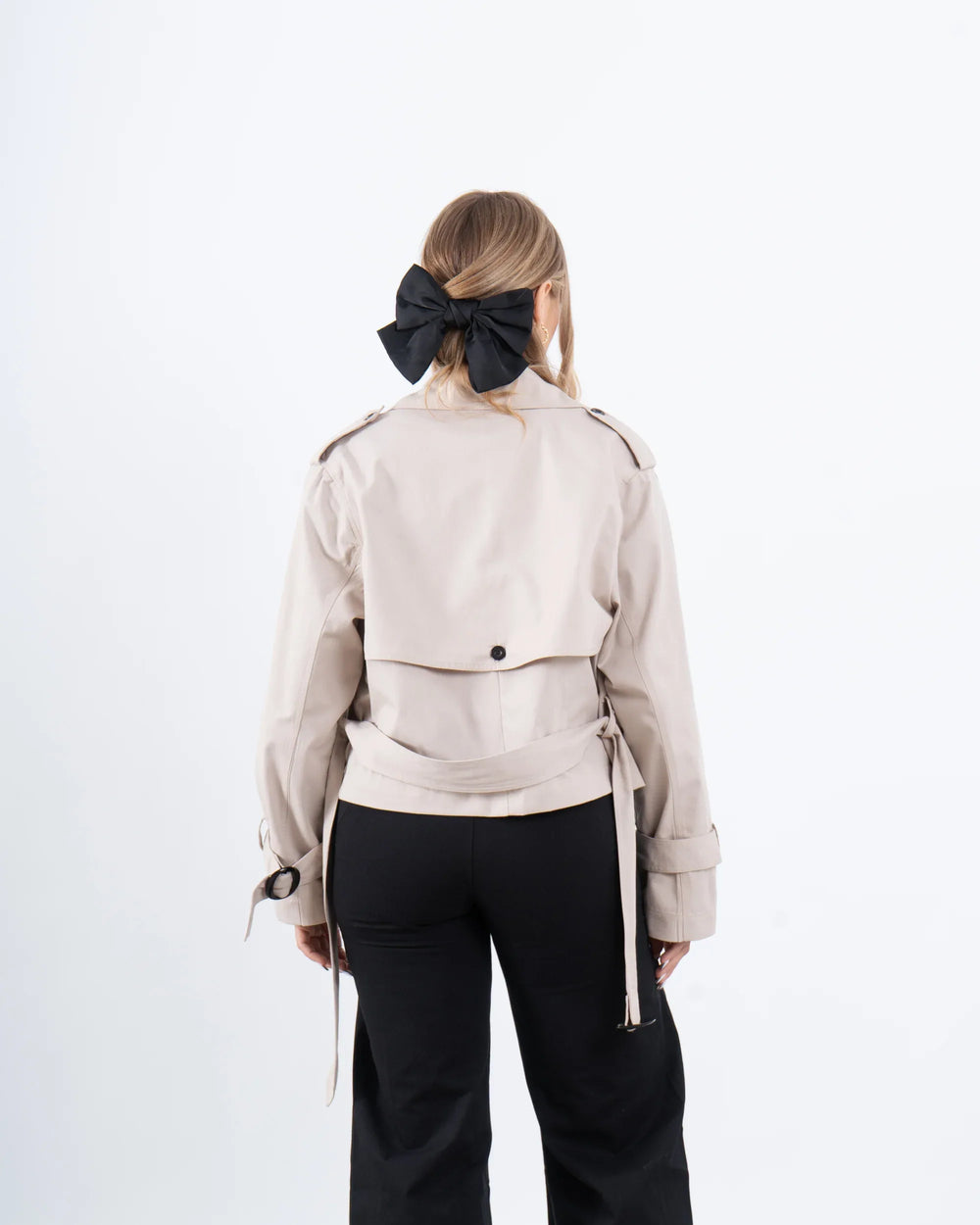 Cropped Trench Jacket - Venti