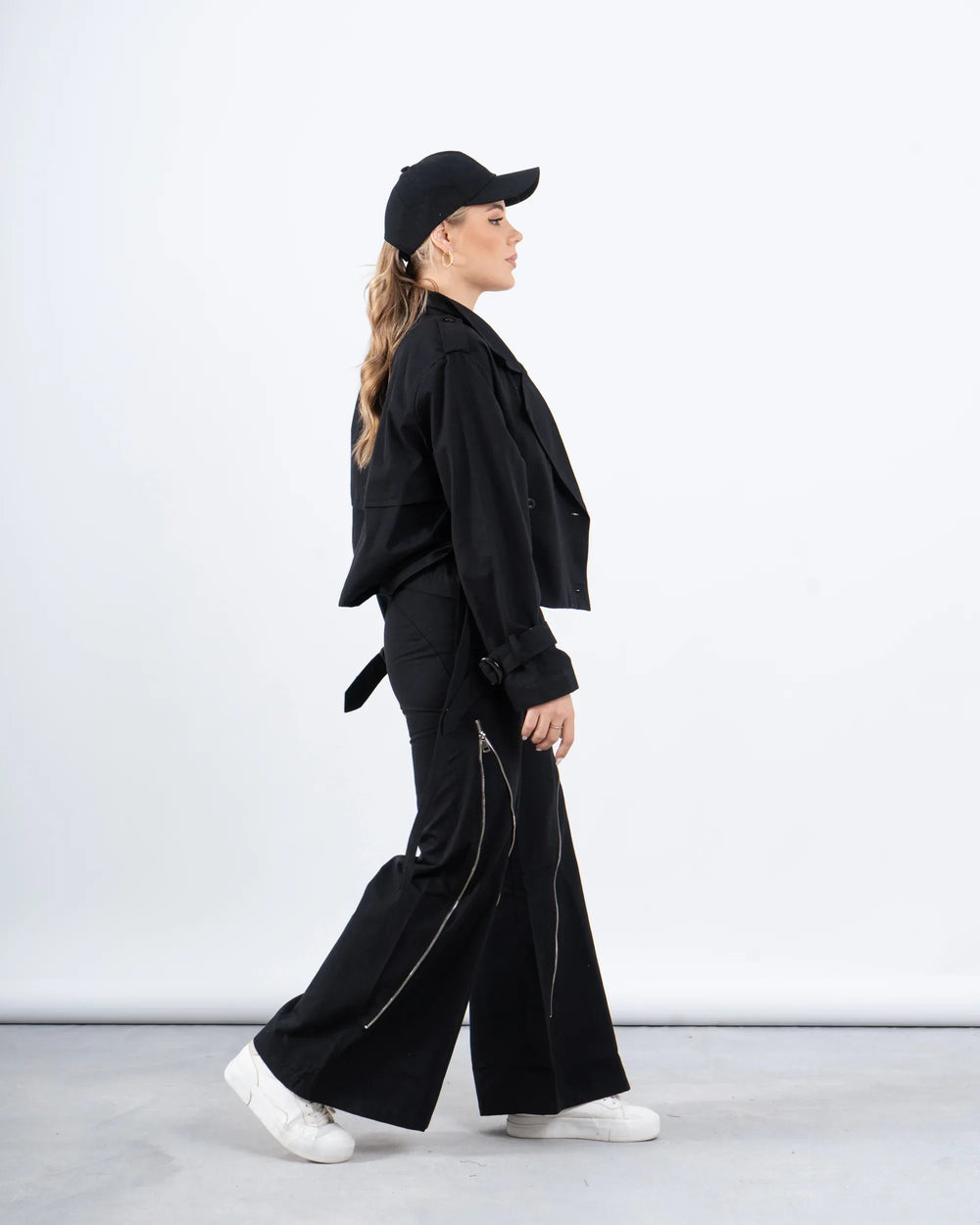 Cropped Trench Jacket - Venti