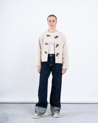 Toggle-Button Teddy Jacket